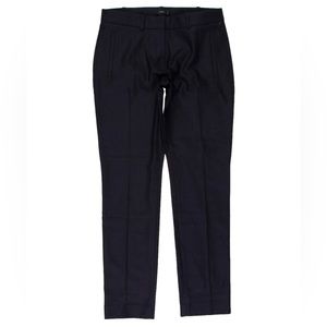 Navy Joseph wool pants